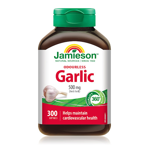 سافت ژل سیر Jamieson Garlic Extract 500mg جیمیسون (300 عددی)