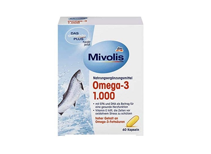 امگا 3 میولیس Mivolis Omega 3 1000mg (60 عددی)