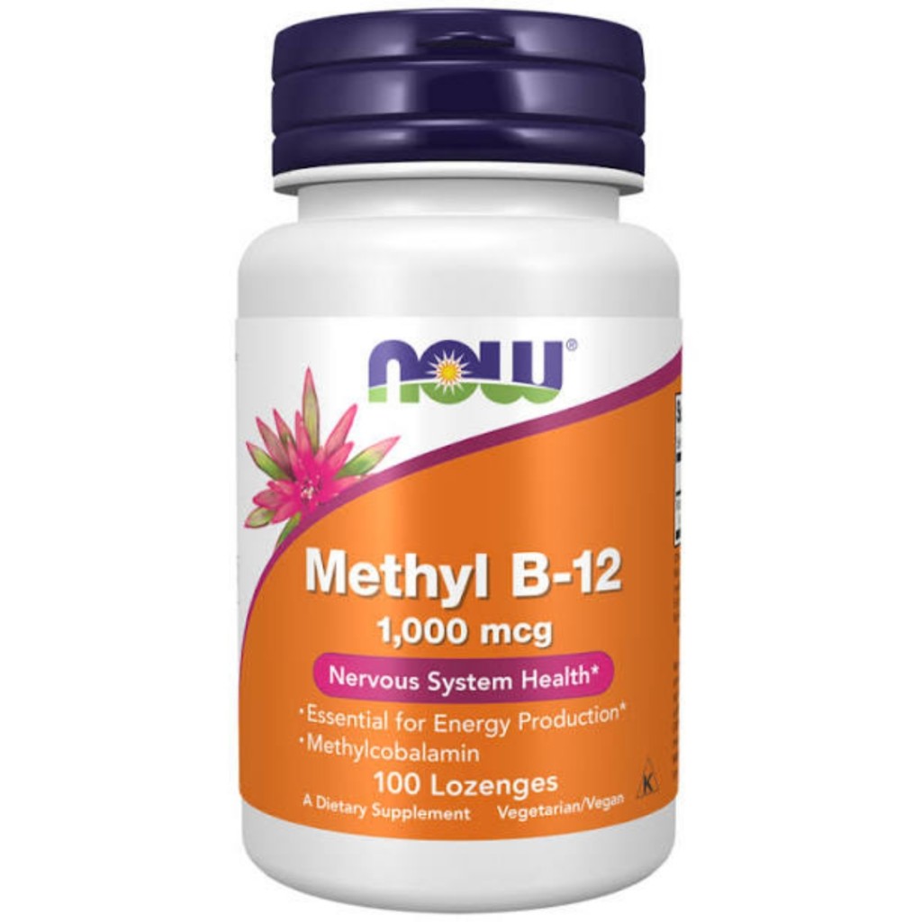 جویدنی ویتامین NOW Methyl B12 1000mcg (100 عددی)