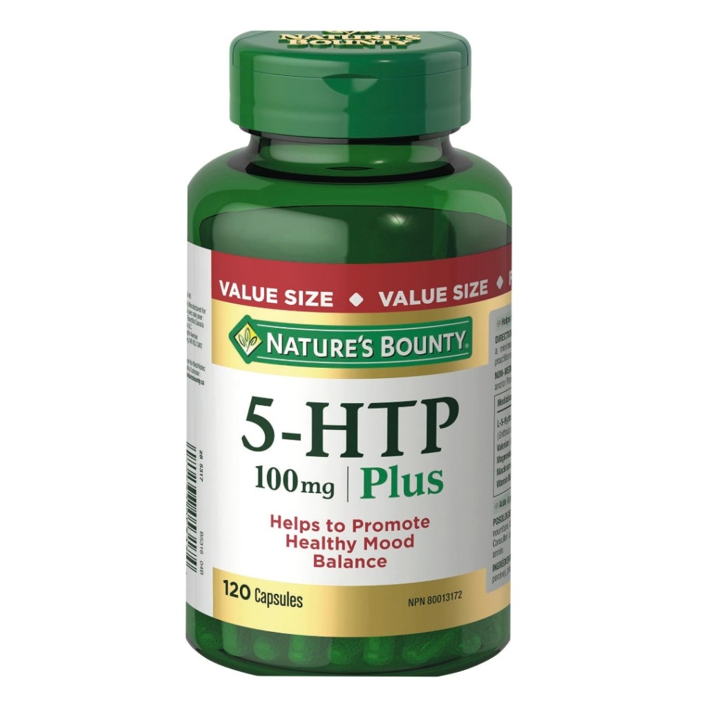 خلق و خوی سالم Time Release 5-HTP 100mg نیچرز بونتی (120 عددی)