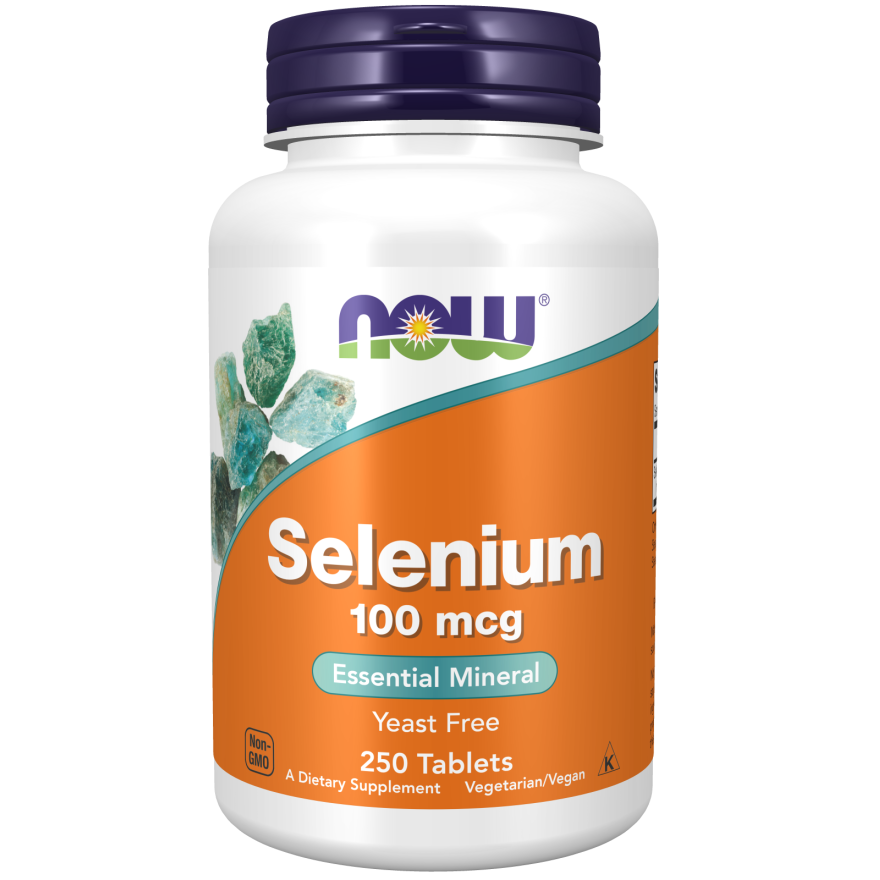 سلنیوم NOW Selenium 100mcg (250 عددی)