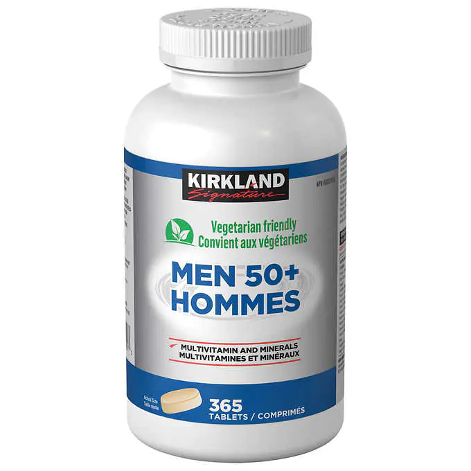 مولتی ویتامین آقایان بالای 50 سال Kirkland Multi Vitamin Men کرکلند (365 عددی)