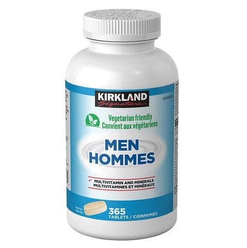 مولتی ویتامین آقایان Kirkland Multi Vitamin Men کرکلند (365 عددی)
