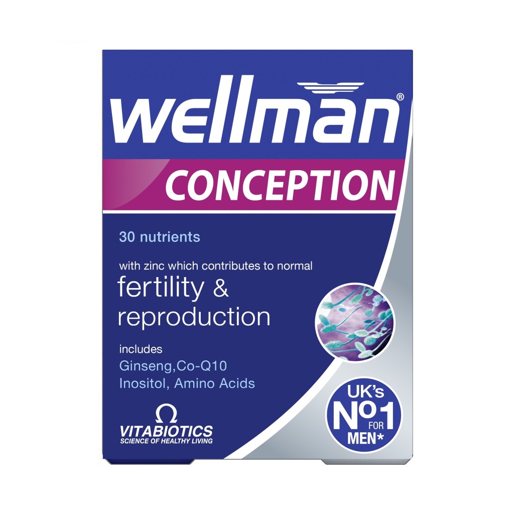 مکمل باروری آقایان ولمن Wellman Conception ویتابیوتیکس (30 عددی)