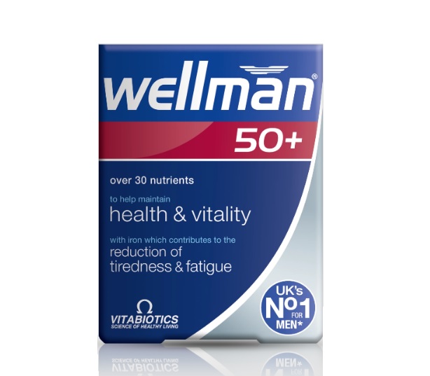 ویتامین آقایان بالای 50 سال ولمن Wellman ویتابیوتیکس(30 عددی)
