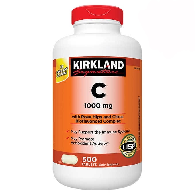 ویتامین Kirkland Vitamin C 1000mg کرکلند (500 عددی)