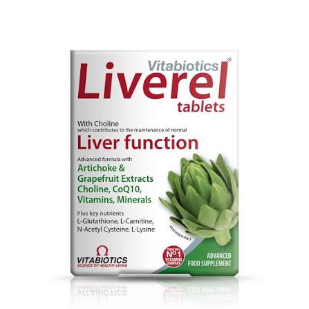 پاکسازی کبد لیورل Vitabiotics Liverel Function ویتابیوتیکس (60 عددی)