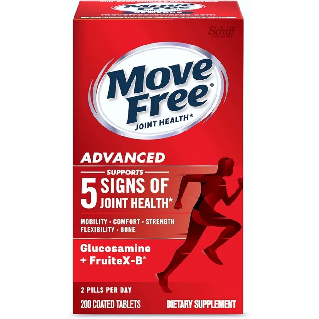 گلوکوزامین همراه با کندرویتین کلسیم 1500mg موو فری Move Free Advanced