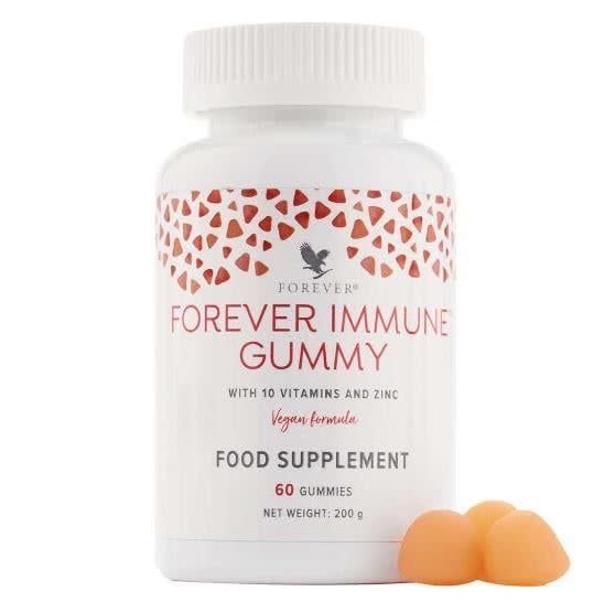 پاستیل فوراور ایموبلند تقویت سیستم ایمنی بدن Forever Immublend Gummy (60 عددی)