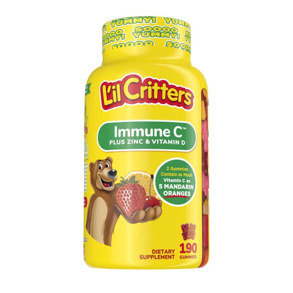 پاستیل مولتی ویتامین کودک L'il Critters (190 عددی)
